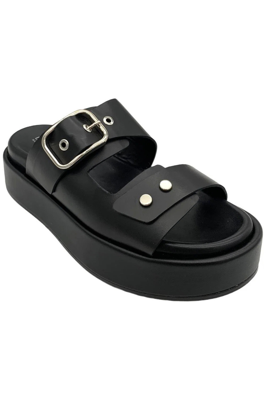 Donald Pliner Women's Ursula Platform Sandal Black - Medium